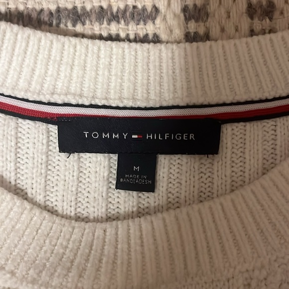 TOMMY HILFIGER WOMENS RIBBED CABLE-KNIT SWEATER NEW - Picture 3 of 5